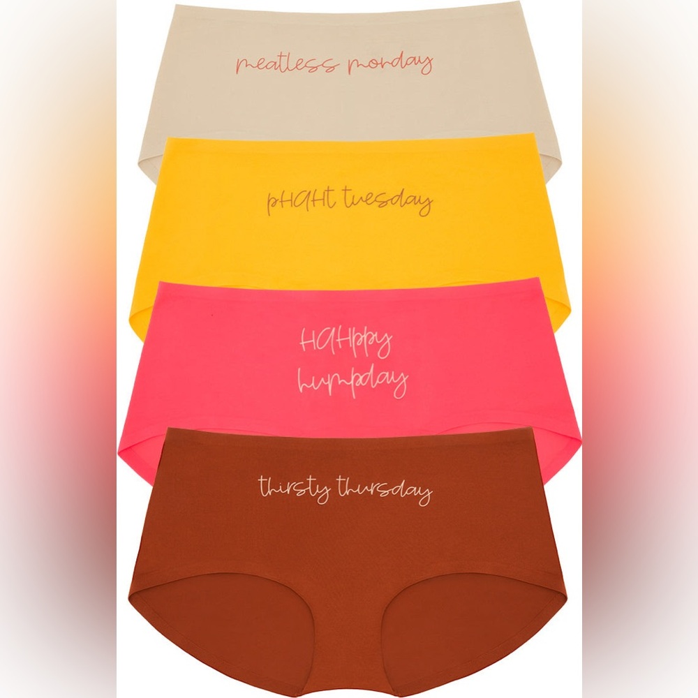 HAH Hot as Hell 7 Days of the Week Panties